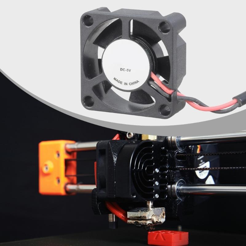Mini 30mm DC5V Brushless Cooling Fan USB Powered Sleeve Bearing For Electronics