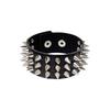 Modern Pointed Studs Multi Layer Leather Bracelet Adjustable Secure For Fashion Lovers Stylish Accessory Perfect Gift