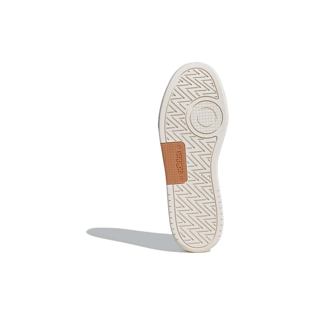 Adidas Neo D-Pad Classic Comfortable Versatile Low-Top Skate Shoes Unisex Sneakers White Blue Brown JH8812