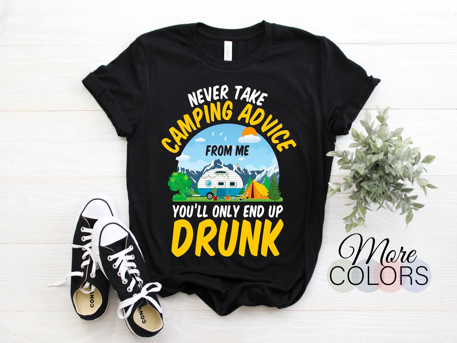 RV Camping Vintage Retro Funny 5th Wheel Motorhome Camper T-shirt, Traveler Outdoor Gifts Trailer Owners Present Family Camp Campground Life 160