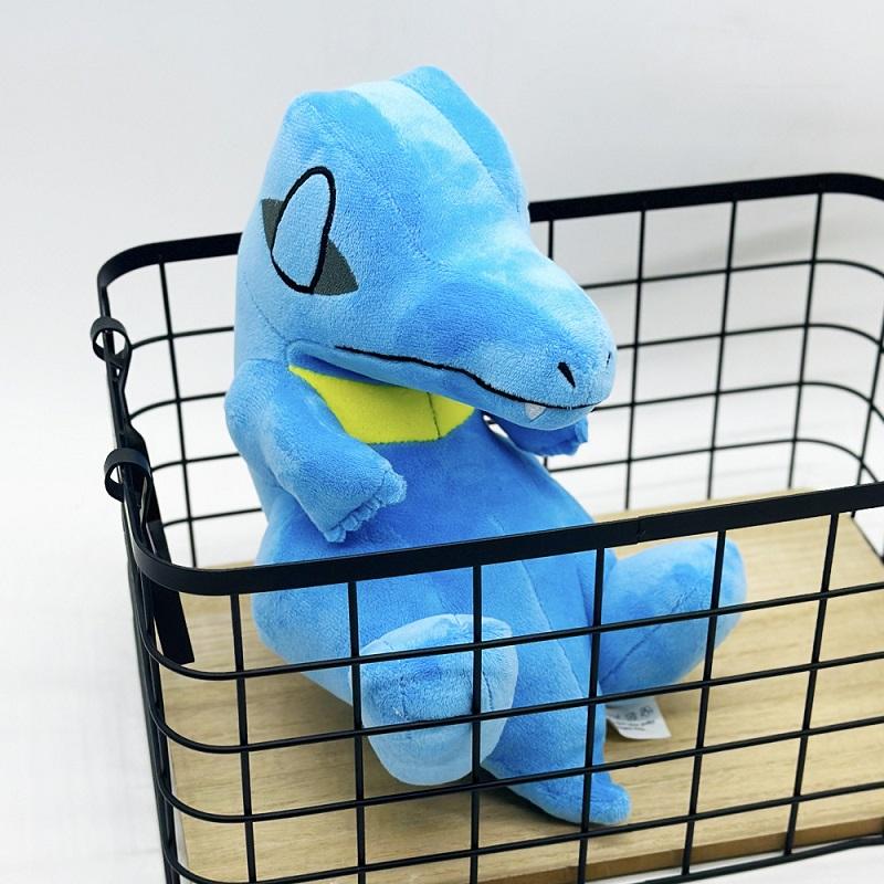 Latest 30Cm Sleepy Totodile Soft Dolls Endearing Gentle Filled Animated Backrest Buddies Suitable For Little One Birth Day Holiday Favor