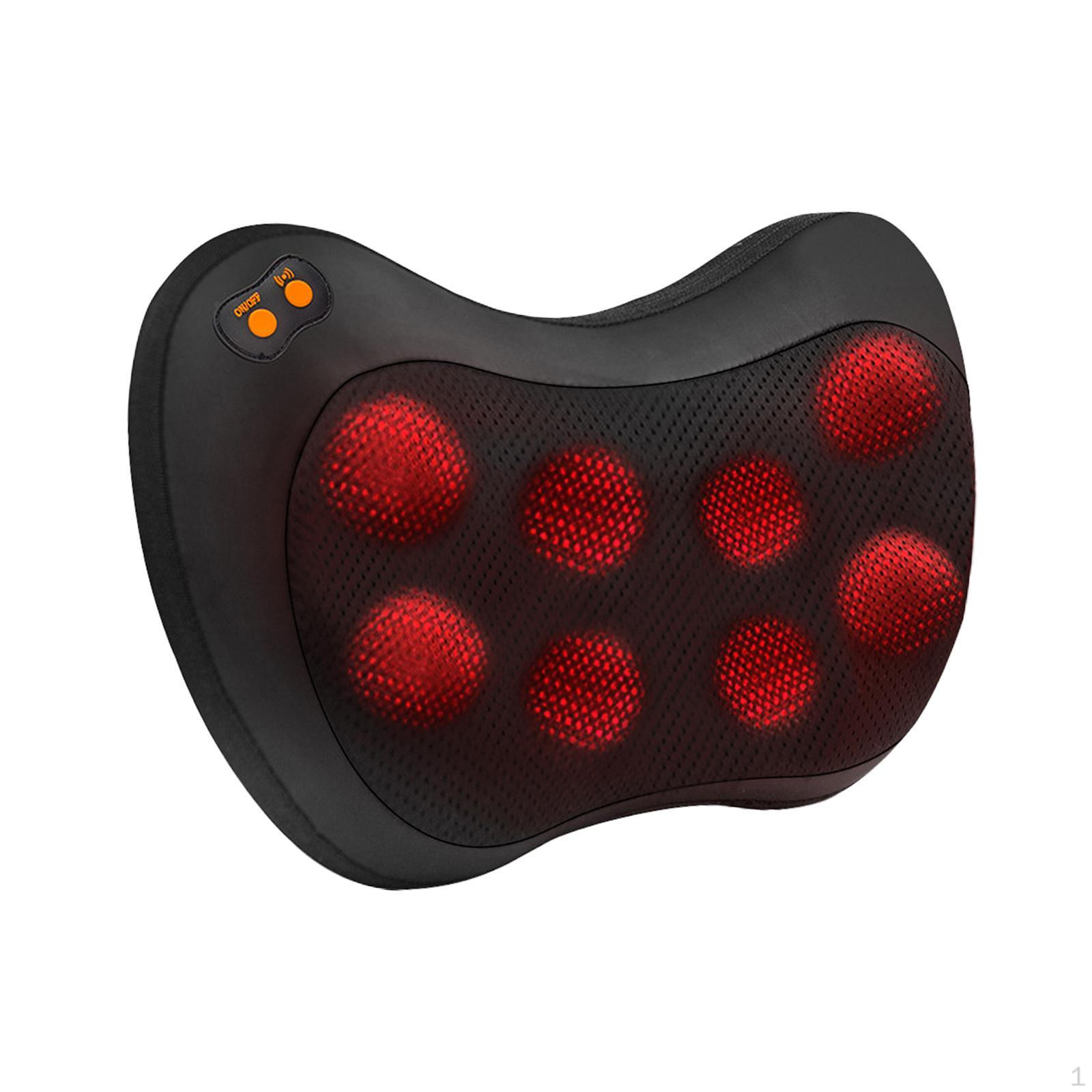 

Neck and Back Massager Portable Deep Tissue Kneading for Legs Shoulders 4 Head 8 Head