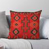 Native American Horse Saddle Square Pillowcase Polyester Linen Velvet Creative Zip Decorative Home Cushion Cover
