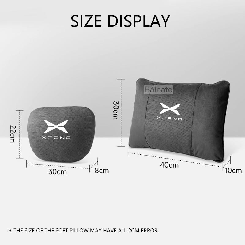 Car Neck Pillow Seat Headrest Lumbar Spine Protectio For Xpeng G6 P7 G9 G3 P5 X2 N5 F30 H93 2025 2026, Car interior accessories