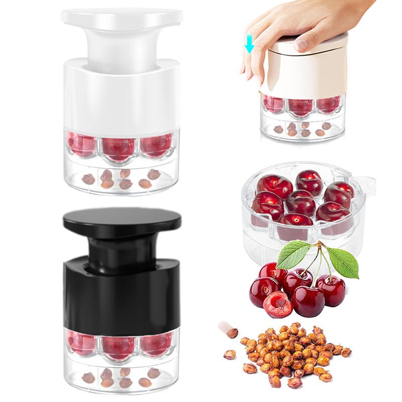 Cherry Pitter,Multi Cherry Pitter Tool Pit Remover Quick 7-in-1 Cherry Pitters Tool Multiple Cherries Cherry Seed Remover