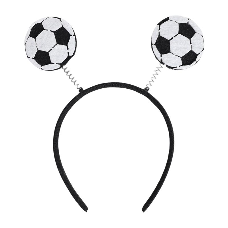 Plastové Sportovní Tématické Fotbalové Plastové Elastické Vlasové Doplňky Unisex Brýle/Pokrývka Hlavy pro Kostýmové Párty