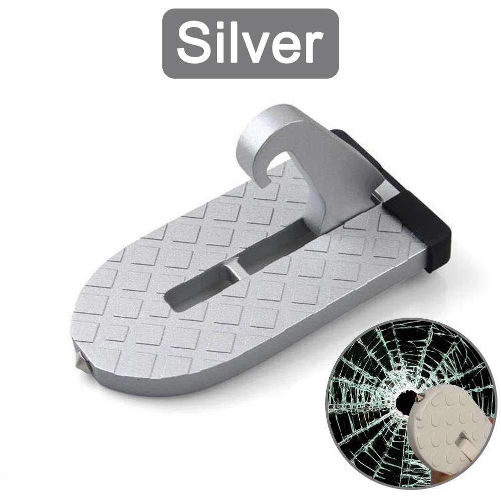 1PC Car Foot Pedal Aluminum Door Pedal Universal Mini Auxiliary Pedal Upper Roof Pedal Pedal Pedal Car Accessories Foot Pedal