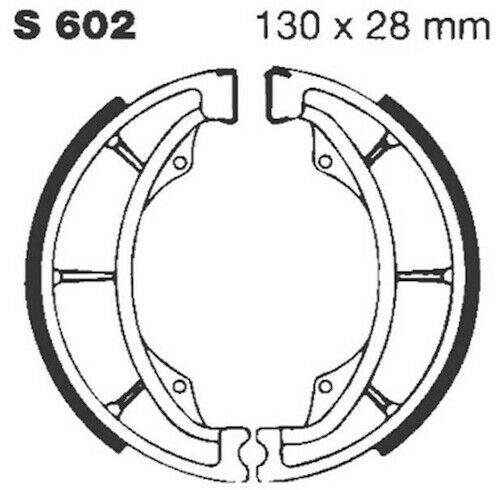 Ebc S602 2001-2011 Hyosung RX 125 Compatible Rear Brake Pad Spring Drum Set