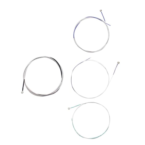 Ibasenice Cello String Set, Steel, 4 Strings, for Performance