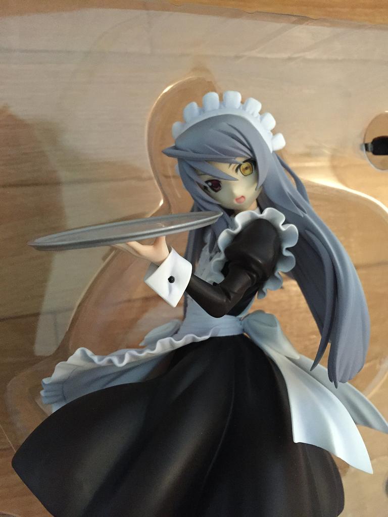 IS Infinite Stratos Laura Bodewig Maid scale PVC painted finished Ver. (1/8 product)