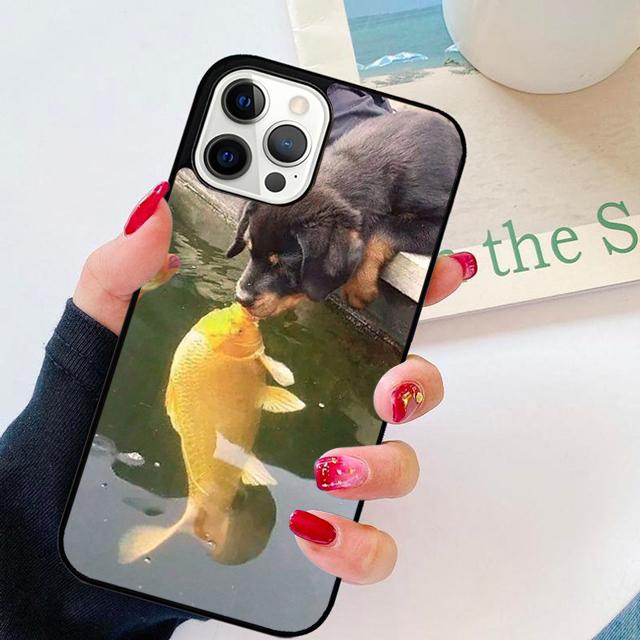 Cool Rottweiler Dog Soft TPU Phone Case Cover For iPhone 17 Air 16 15 14 Plus Apple 16 11 12 13 Pro Ma Coque