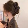 Elegant Temperament Bow Claw Clip: Women's High-End 2026 Shark Clip for Bun Hairstyles