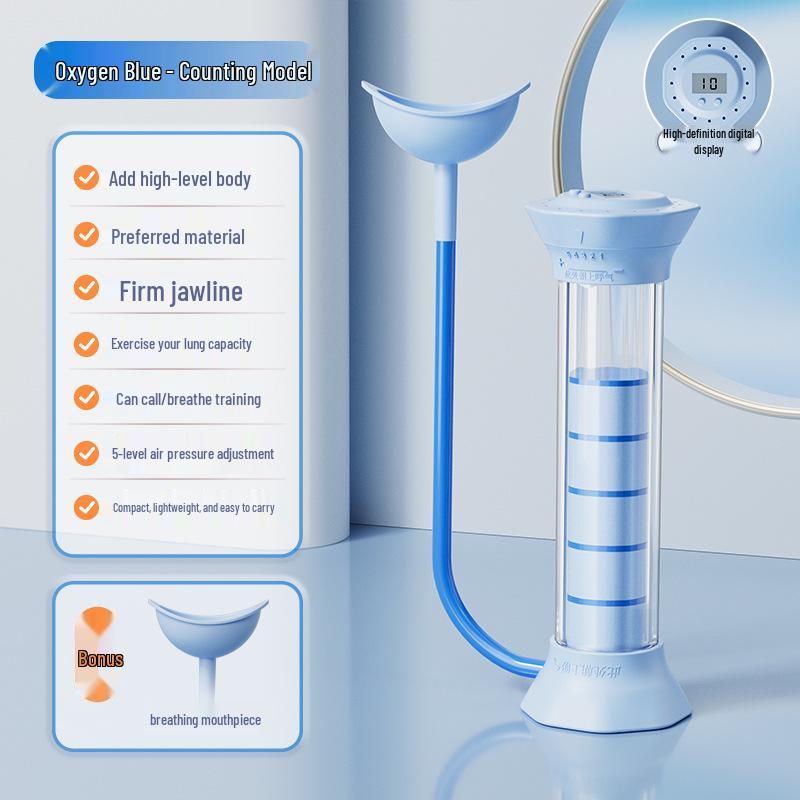 Abdominal Breathing Trainer: Dumbbell for Lung Capacity and Core, Pelvic Floor, and Abdominal Muscle Exercise