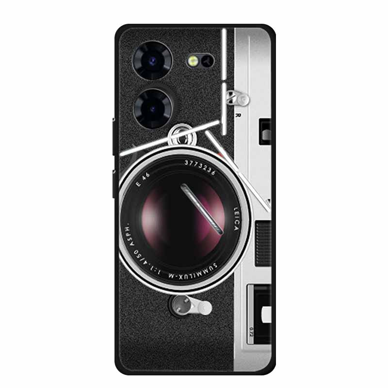 Luxury Case For Tecno Pova 5 Pro 5G TPU Soft Silicone Back Cover for Tecno Pova5 Pro 2023 LH8n Phone Cases Cute 6.78" New etui