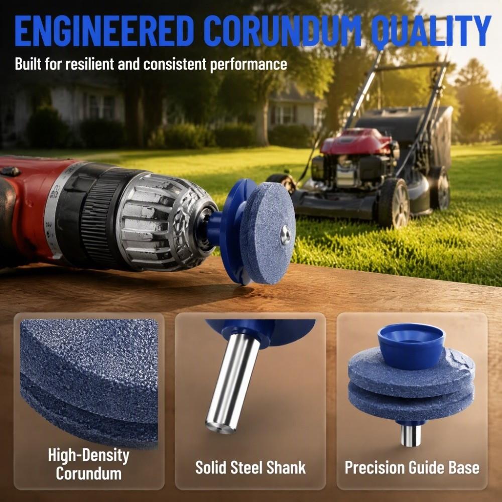 Drill Sharpening Grinding Cuts Sharpener Compatible with Power Drills And Hand Drills