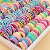 410pcs Children's Elastic Band Hair Clip Combination Set Baby Hair Circle Girl's Edge Clip Hair Accessory Girl Hair Rope