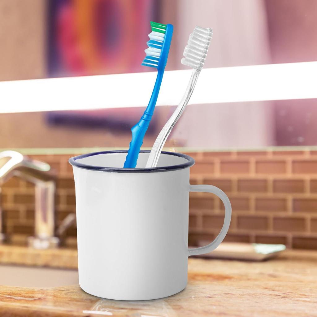 EXCEART Enamel Measuring Cup, Wear-Resistant, Simple Design, for Kitchen and Laboratory Use