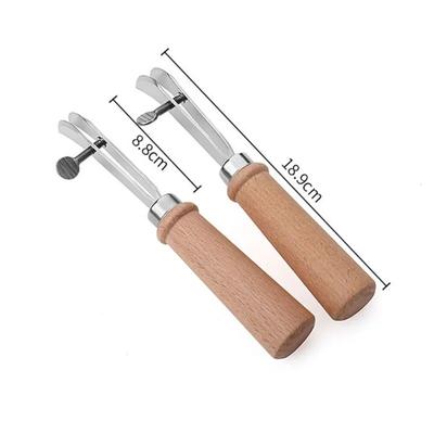 Leather Tools Adjustable Cutter DIY Handmade Crimper Slotting and Grooving Device Edge Holder Craft Cutting