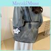 Large Capacity 2024 New Fashion Casual Street Style Pu Tote Shoulder Bag