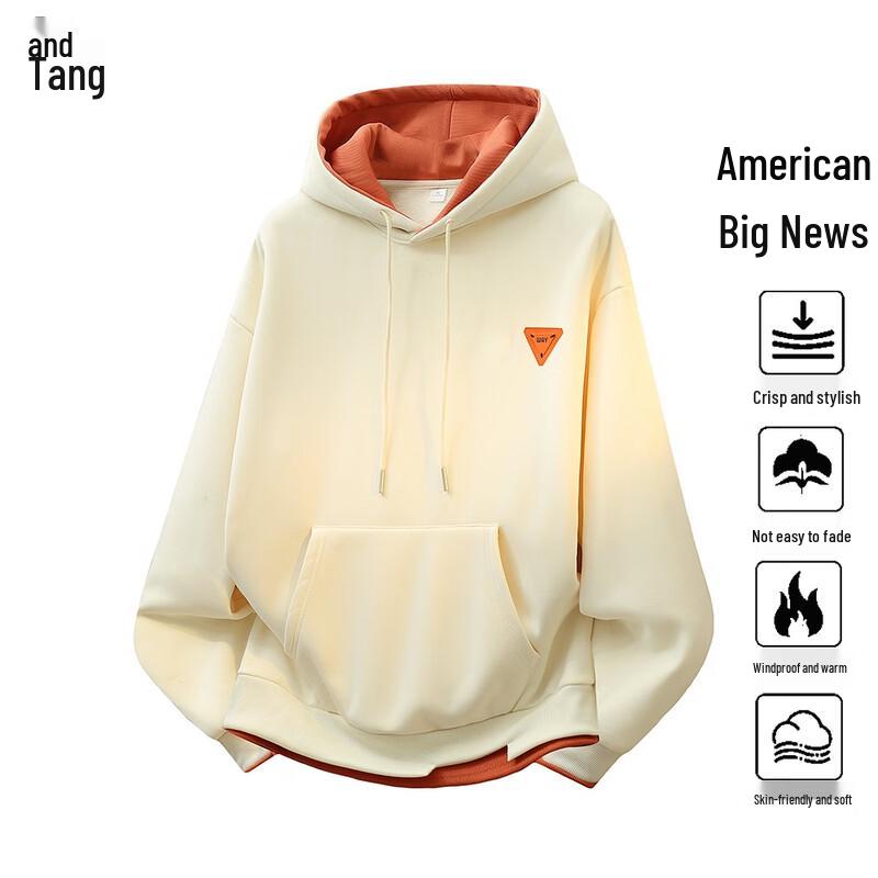 

Мужское худи тяжелой плотности в американском стиле 2XL