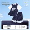 Boys' Quick-Dry Faux Two-Piece Basketball Set