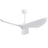 38 pollici (96,5 cm) Ventilatore da soffitto senza illuminazione, Ventilatore moderno per interni/esterni con motore DC e telecomando per camera da letto, soggiorno e altro ancora