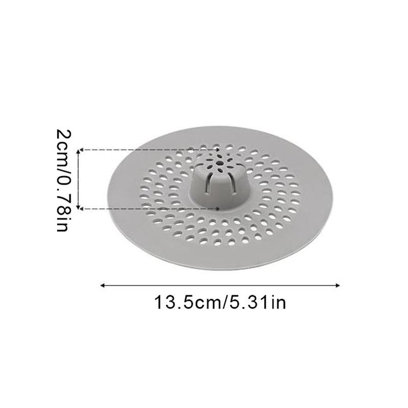 1 szt. Silikonowy Filtr do Odpływu Podłogowego Łapacz Włosów Sitko do Odpływu Z Otworami Odpływowymi Do Odpływu Prysznicowego w Łazience Sitko do Zlewu Kuchennego