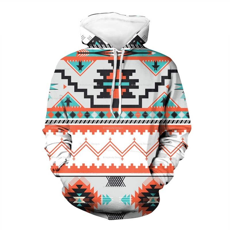 Толстовка с капюшоном с 3D-принтом в полинезийском традиционном племенном стиле для мужчин толстовки с длинным рукавом для подростков уличная одежда для мальчиков и девочек 5XL 1960₽