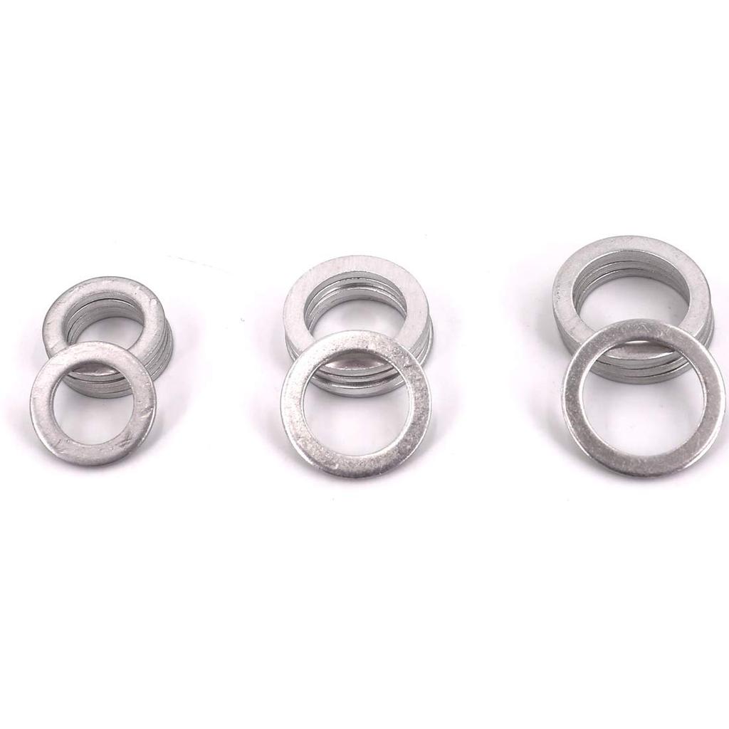 UTSAUTO Oil Crush Washers/Drain Plug Gaskets 15 Packs Replacement for Part # 94109-20000, 94109-14000, 90471-PX4-000 for Honda Accord Acura Civic