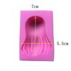 Doll Long Hair Mold Silicone Mould  DIY Hair Girl Back Hair Tray Mold  Chocolate Molds Bakery Accessories