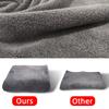 Ultra Fine Fiber Gray Cleaning Cloth Super Absorbent Ultra-Fine Fiber Towel Woven Dirt And Liquid Cleaning Towel Gray Towel Larg