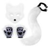1 sett Plysj Halloween Cosplay Tilbehør Maske Animal Cosplay Rekvisitter Cosplay