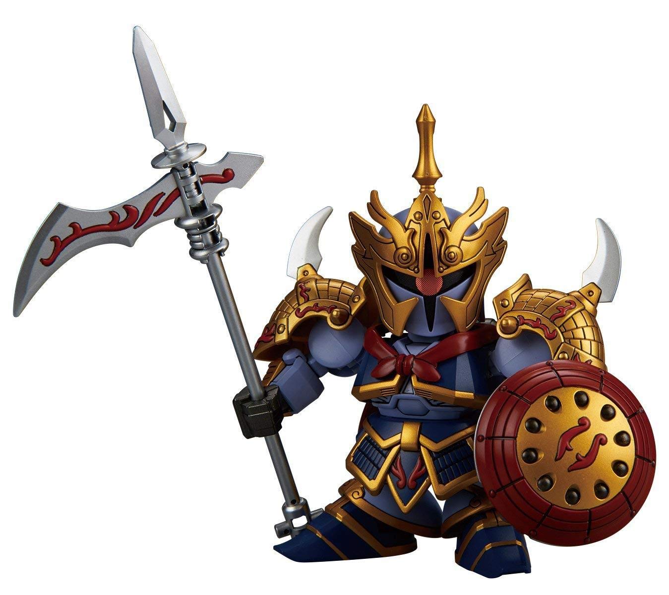 SD Gundam BB Senshi Sangokuden 405 Ху Чжэнь Гьян Войска Чжо Пластиковая Модель Нет. & (Армия Донг) Предварительно окрашенный