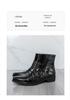 Men's British Style Autumn Leather Chelsea Boots - Shiny, Pointed Toe, High-Top, Formal, Casual, Short Boots