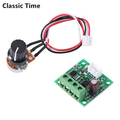 DC PWM Motor Hız Kontrol Cihazı 1.8V 3V 5V 6V 12V 2A Otomatik Regülatör Vali Hız Kontrolü 15V Potansiyomer ile Güç Kaynağı