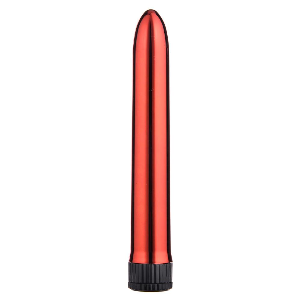 Variable Speed 7-Inch Electroplated Vibrator for Women - Silent Self-Pleasure Massager