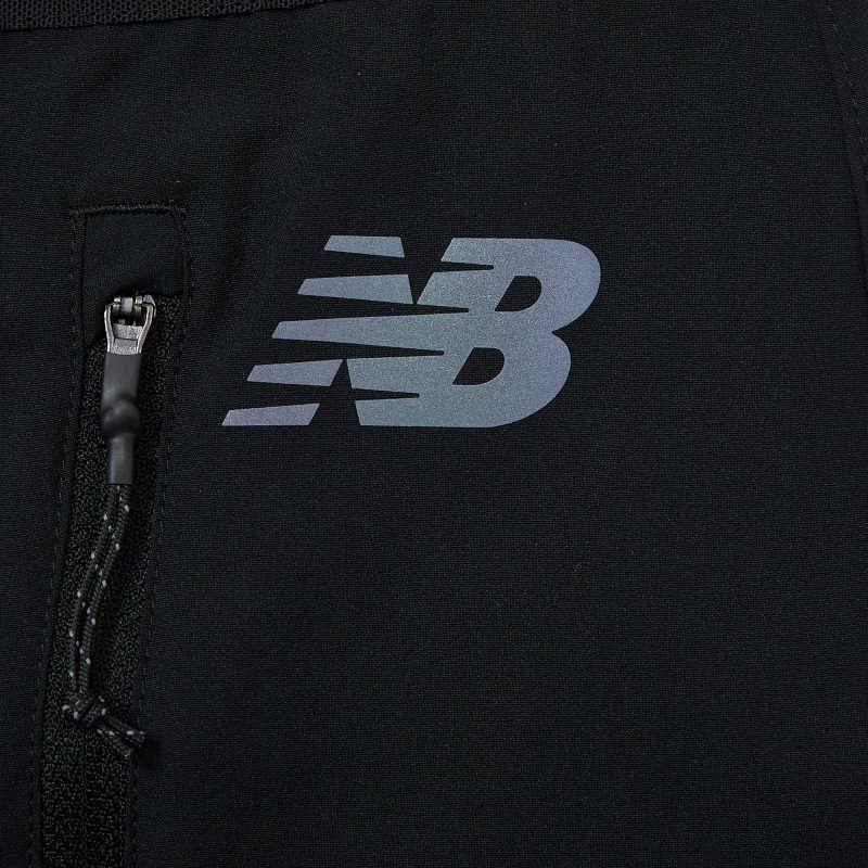 New Balance Gilet Uomo Nero Senza Collo Moderato Altro MV11282-BK