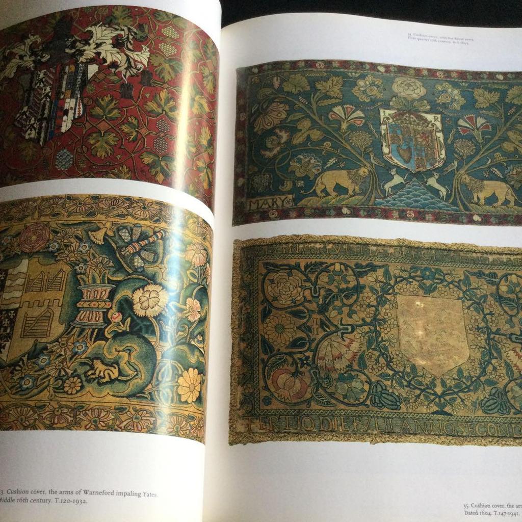 [USED] England, embroidery, textiles, foreign books, English, cloth, collection, antiques, museum