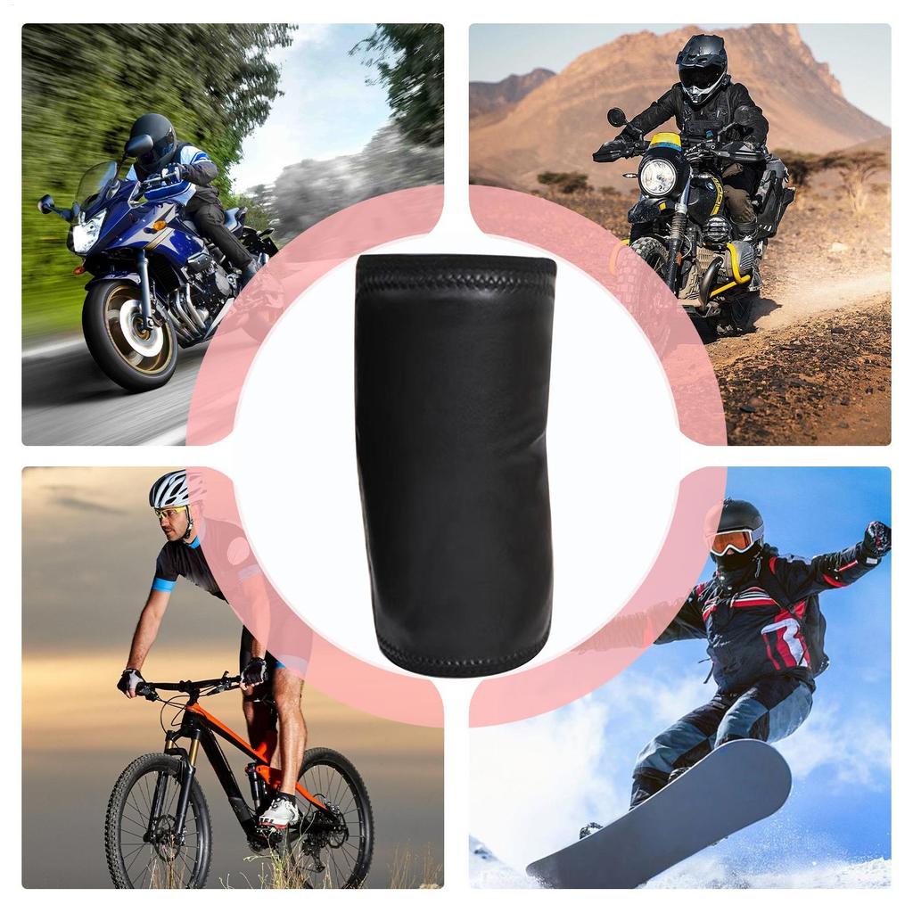 Cycling Knee Warmers Leg Thermal Protection Winter Knee Warmers for Cycling Motorcycle Bike Winter Sports Daily Commuting