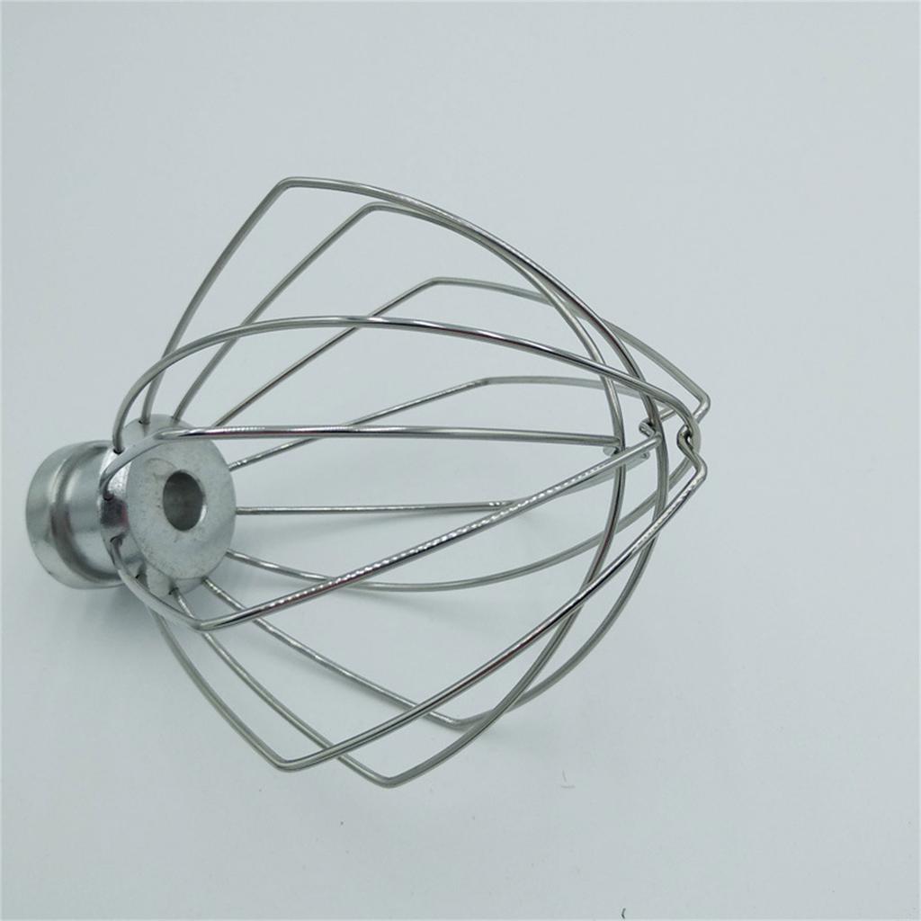 Reliable Mixer Head Whisk Attachment Wire Whisk Replacement Easy to Clean Stainless Steel Material for Stand Mixers