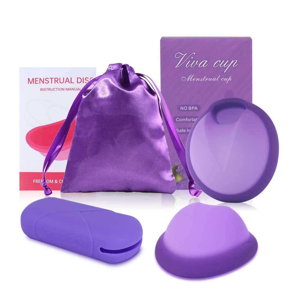 Silicone Menstrual Cup & Disc: Reusable Period Alternative to Pads & Tampons