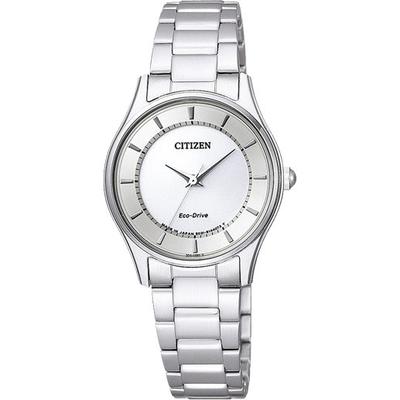 Damen EM0400-51A ( Uhr CITIZEN COLLECTION Eco-Drive Solar Damen) Runde Uhr Silber