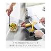 Yamazaki Jitsugyo Microwave Safe, Easy to Wash, Preparation Bowl with Handle, S, Clear, W18 x D12 x H5.5cm, Tower, Dishwasher Safe, with Scale, Made