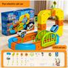 Electric Magnetic Track Car Set - Versatile Children's Puzzle Toy Anti-Gravity Magnetic Blocks Play Vehicle Birthday Gift