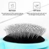 LINJOU Brush for Dogs and Cats Grooming Comb for Dogs and Cats with Long and Short Bristles-