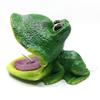 Aquarium Frog Air Bubbler Resin Frog Air Stone with Oxygenation Function Fish Tank Decor