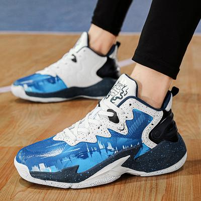 Junior High School Schüler tatsächlichen Kampf Basketballschuhe Herrenschuhe Eltern-Kind Casual Sportschuhe Herrenschuhe