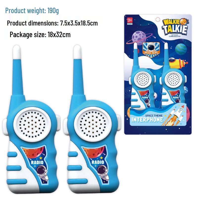Kinder Walkie Talkie Set: 2-teiliges Eltern-Kind-Interaktives Drahtloses Anrufspielzeug, Smarte Outdoor-Kommunikation.