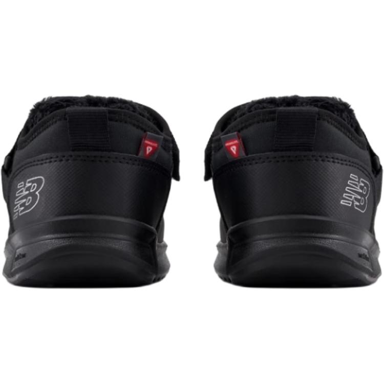 New Balance Moc Comfortable Versatile Warm Low-Top Walking Shoes Baby Shoes Black IHMOCQL2