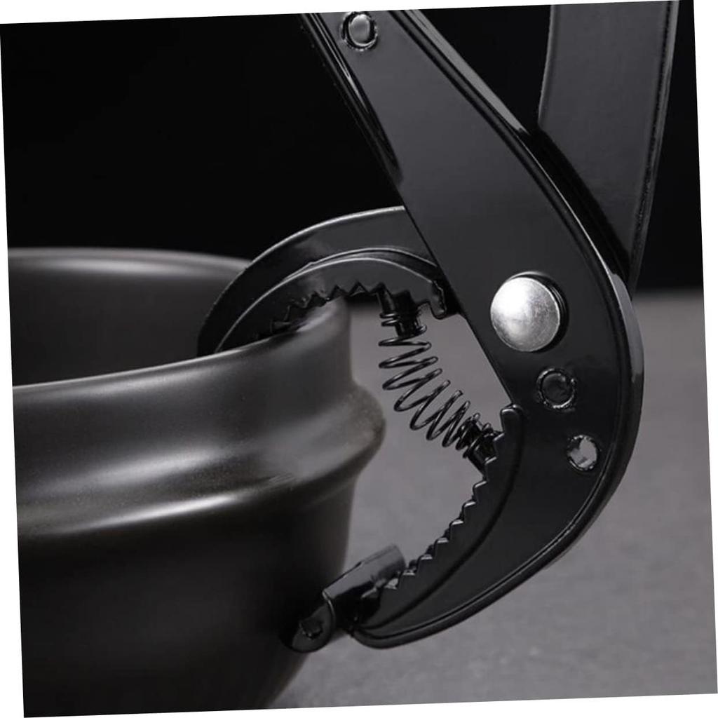 1pc Pot Holder Clamp Non-slip Bowl Gripper for Hot Cookware Anti-scalding Kitchen Utensil for Stone Pots and Plates